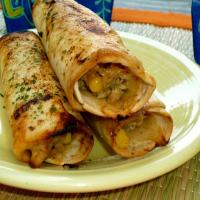 Crispy Chicken Tortilla Rollups with Spicy Avocado Crema Recipe - (4.5/5)_image