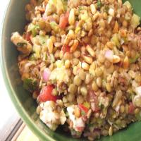 Lentil, Tomato, and Goat Cheese Salad image