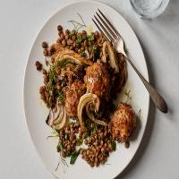 One-Pan Spicy Meatballs With Lentils and Fennel_image