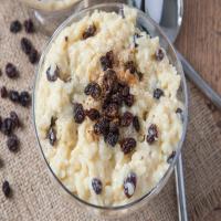 Creamy Raisin Rice Pudding image