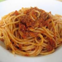 Spicy Spaghetti Bolognese image