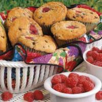 Raspberry Chocolate Chip Muffins image