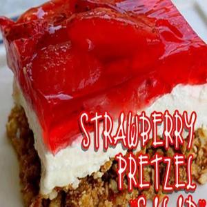 Strawberry Pretzel Cake_image