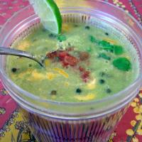 Avocado Soup With Green Peppercorns image
