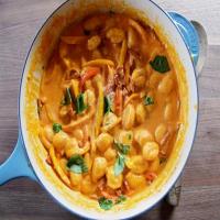 Creamy Gnocchi with Chorizo and Peppers image