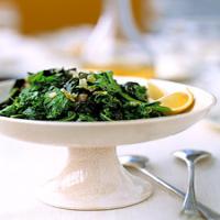 Mustard Greens and Onions image