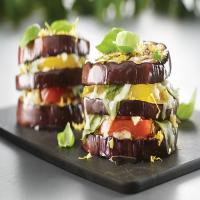 Grilled Eggplant Stacks_image