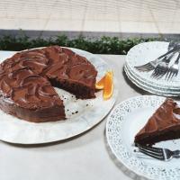 Chocolate Cake with Chocolate-Orange Frosting image