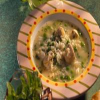 Spring Arborio Rice and Chicken Soup image