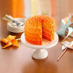 Tangerine Ombre Cake_image