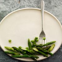 Sauteed Asparagus and Peas image