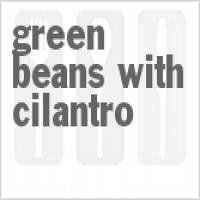Green Beans With Cilantro_image