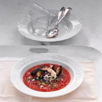 Spicy Gazpacho with Shrimp and Mussels image