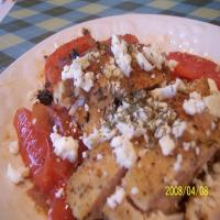 Chicken Breasts With Feta and Tomato_image