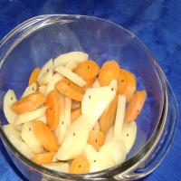 Parsnips and Carrots, Honey Glazed image