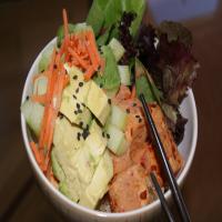 Fresh Greens and Spicy Tofu Bento Bowl_image