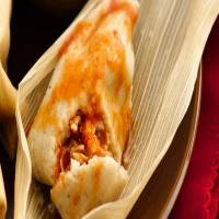 Chicken Tamales with Adobo Sauce_image