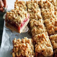Cranberry-Pear Crumble Bars image