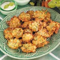 Carrot Zucchini Fritters image