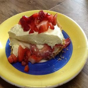 Double Strawberry Lemon Cheesecake image