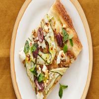 Zucchini and Caramelized-Onion Pizza image