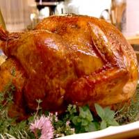 Fig-Glazed Roast Turkey with Cornbread Stuffing image