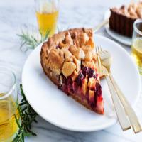 Cranberry-Apple Sugar Cookie Tart image