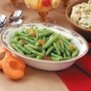 Apricot-Glazed Green Beans_image