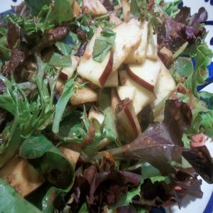 Apple-Walnut Salad With Cranberry Vinaigrette_image