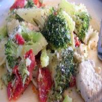 Chicken, Broccoli, Sun Dried Tomatoes over Pasta Recipe - (4.2/5) image
