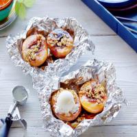 Grilled Peach Crisp Foil Packs_image