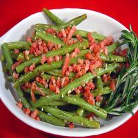 Prosciutto/Garlic Green Beans image