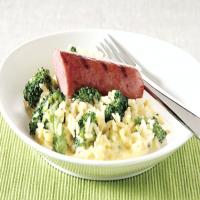 Cheesy Broccoli Rice & Sausage_image