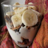 Yogurt, Granola and Bananas image