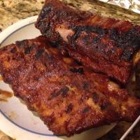 Apple and BBQ Sauce Baby Back Ribs image