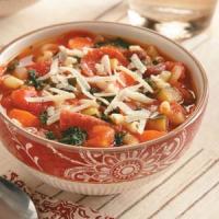 Hearty Slow Cooker Minestrone Soup image