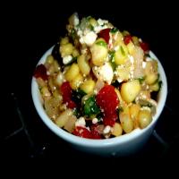 Corn Salad With Queso Fresco - Ensalada De Choclo_image