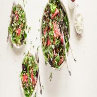 Watermelon and Fresh Goat Cheese Salad_image