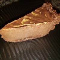Raw Vegan Chocolate Mousse Cake with a Peanut Butter Swirl_image