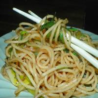 Linguine With Green Onions image