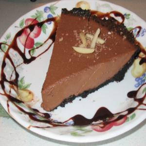 No-bake Chocolate Two Cheese Pie_image