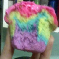 Rainbow Cupcakes (Tie-Dyed) image