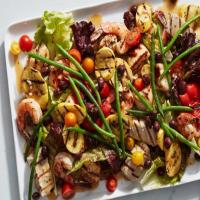 Grilled Seafood Salad Nicoise_image