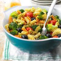Colorful Spiral Pasta Salad image