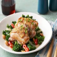 Chicken Thighs with Kale image