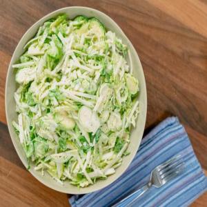 Brussels Sprout, Apple and Pear Slaw image