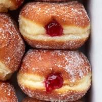 Jam doughnuts image