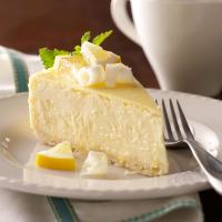 Lemony White Chocolate Cheesecake image