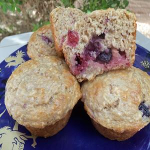 Healthy Berry Muffins_image