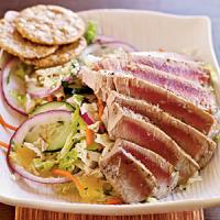Pan-Grilled Thai Tuna Salad Recipe - (4.8/5)_image